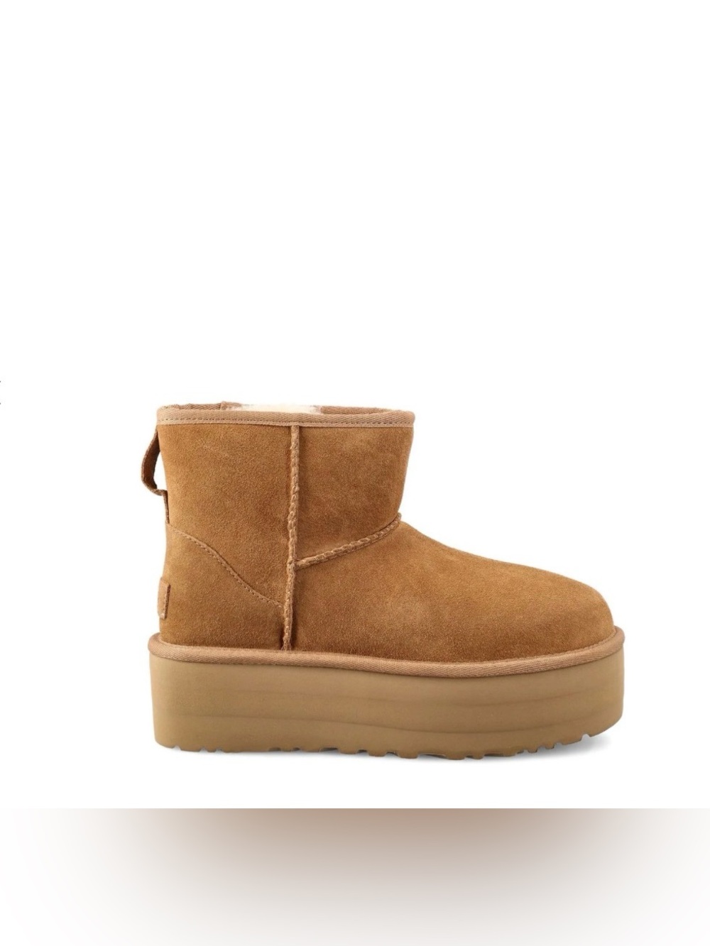 UGG Classic Chestnut Platform Mini Bootie Size 7 New without Box/Tag - Picture 3 of 15